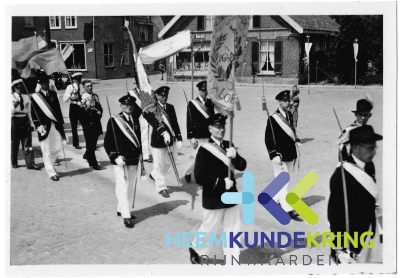 Processie Lobith 19.. Coll. HKR